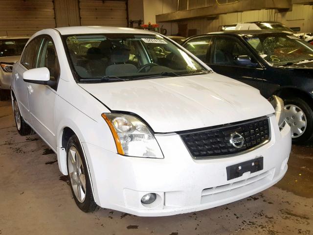 3N1AB61E48L746531 - 2008 NISSAN SENTRA 2.0 WHITE photo 1