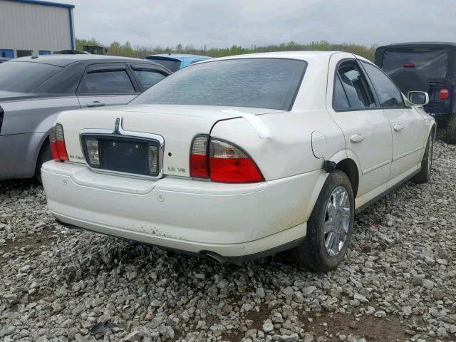 1LNHM87A73Y656993 - 2003 LINCOLN LS WHITE photo 4