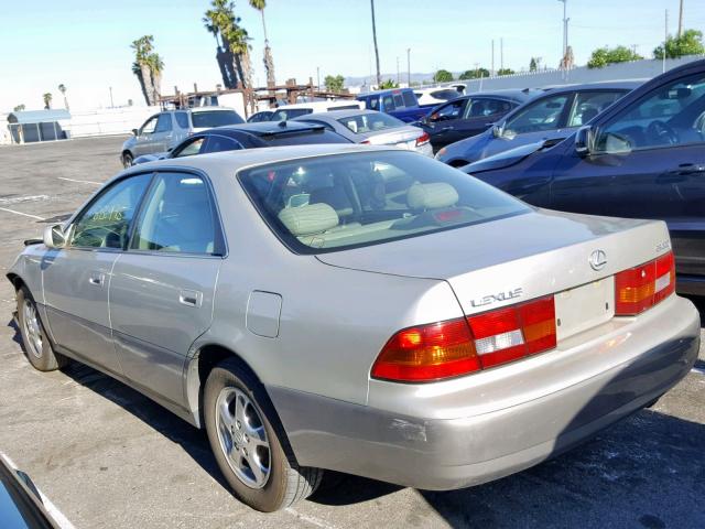 JT8BF22G7V0063860 - 1997 LEXUS ES 300 GRAY photo 3