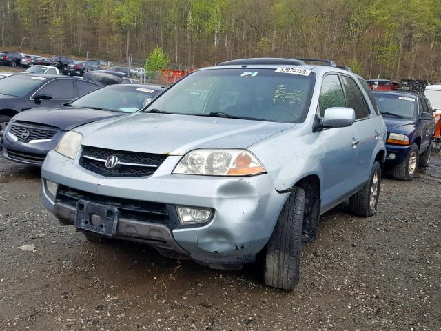 2HNYD18862H541425 - 2002 ACURA MDX TOURIN SILVER photo 2