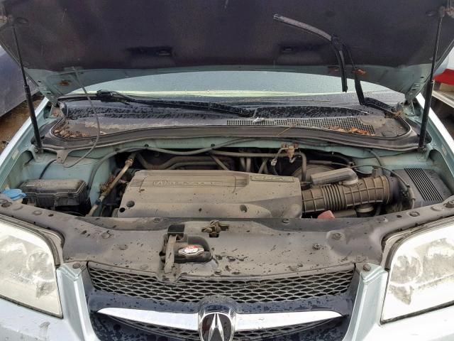 2HNYD18862H541425 - 2002 ACURA MDX TOURIN SILVER photo 7