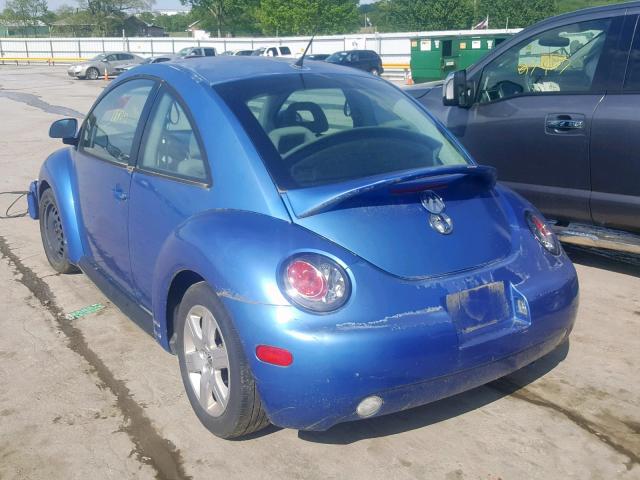 3VWBB61C8WM031157 - 1998 VOLKSWAGEN NEW BEETLE ლურჯი ფოტო 3