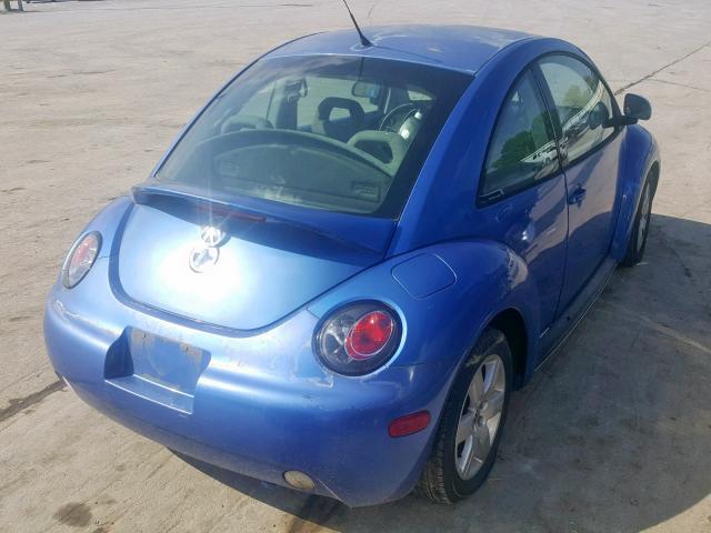 3VWBB61C8WM031157 - 1998 VOLKSWAGEN NEW BEETLE ლურჯი ფოტო 4