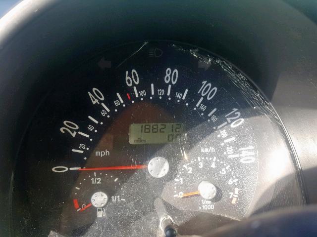 3VWBB61C8WM031157 - 1998 VOLKSWAGEN NEW BEETLE ლურჯი ფოტო 8