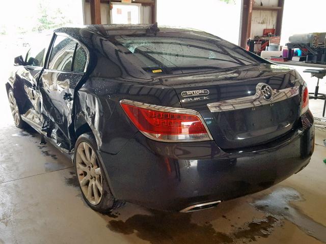 1G4GJ5E39DF263730 - 2013 BUICK LACROSSE T BLACK photo 3