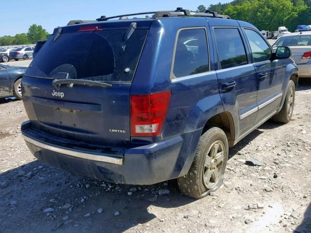 1J4HS58N95C585980 - 2005 JEEP GRAND CHER BLUE photo 4