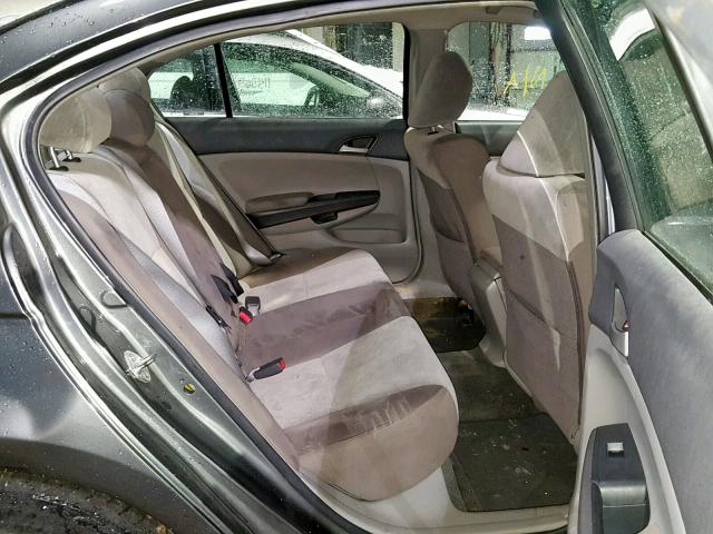 1HGCP26499A186192 - 2009 HONDA ACCORD LXP GRAY photo 6