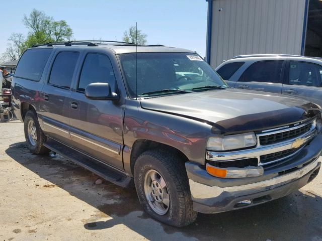 3GNFK16T31G213394 - 2001 CHEVROLET SUBURBAN K GRAY photo 1