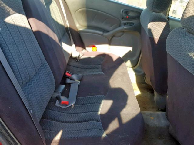 1G2NF52E73C158210 - 2003 PONTIAC GRAND AM S MAROON photo 6