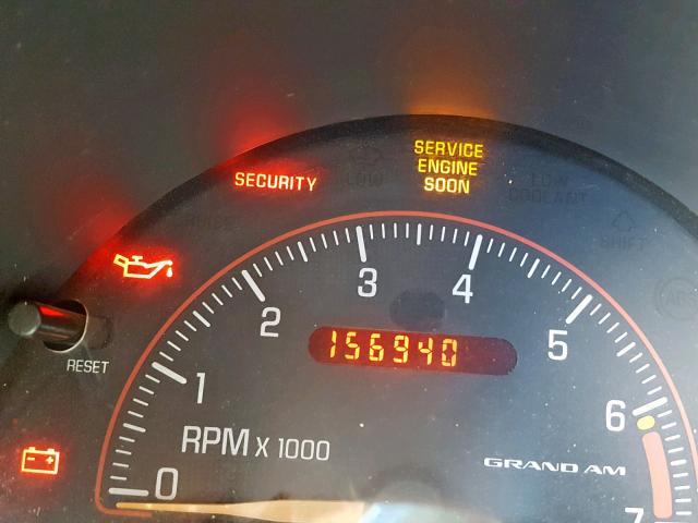 1G2NF52E73C158210 - 2003 PONTIAC GRAND AM S MAROON photo 8