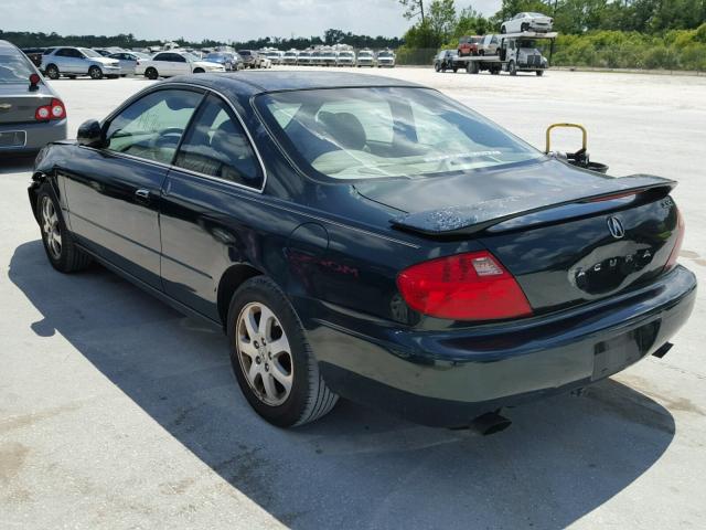 19UYA42451A029241 - 2001 ACURA 3.2CL GREEN photo 3