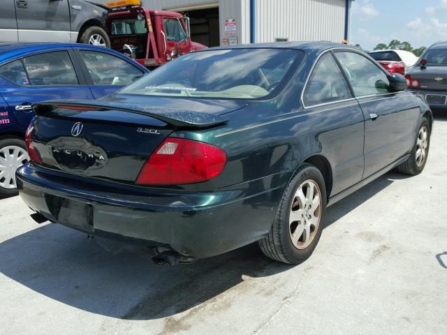 19UYA42451A029241 - 2001 ACURA 3.2CL GREEN photo 4