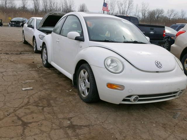 3VWCS21C91M423716 - 2001 VOLKSWAGEN NEW BEETLE თეთრი ფოტო 1