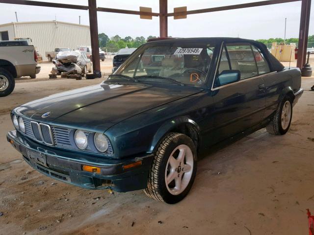 WBABA7314NEJ12083 - 1992 BMW 318 I GREEN photo 2