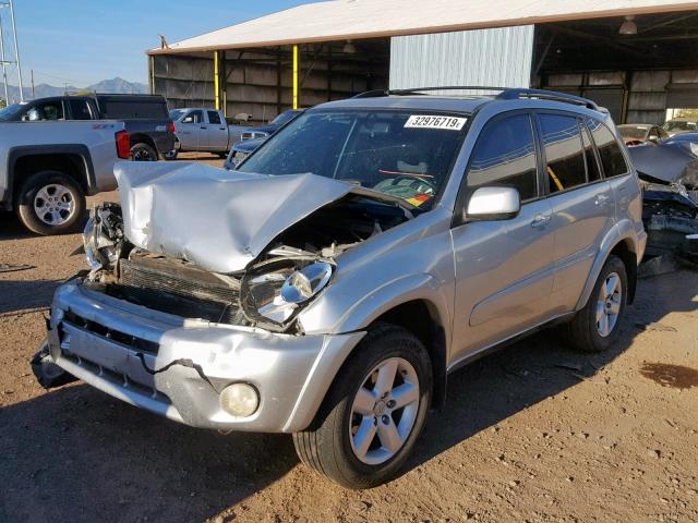 JTEHD20V356031144 - 2005 TOYOTA RAV4 GRAY photo 2