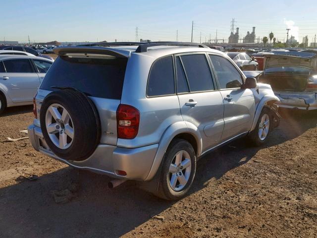 JTEHD20V356031144 - 2005 TOYOTA RAV4 GRAY photo 4