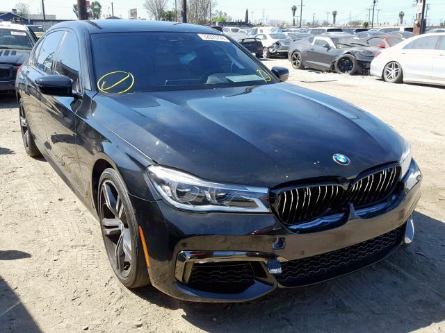 WBA7F0C51GGM20885 - 2016 BMW 750 I BLACK photo 1