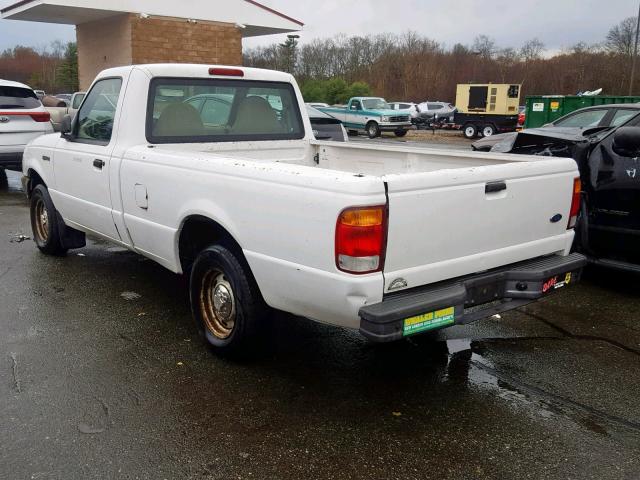 1FTYR10C1XUB07537 - 1999 FORD RANGER WHITE photo 3