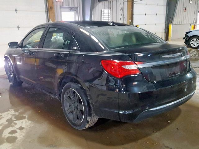 1C3BC1FB5BN580094 - 2011 CHRYSLER 200 TOURIN BLACK photo 3