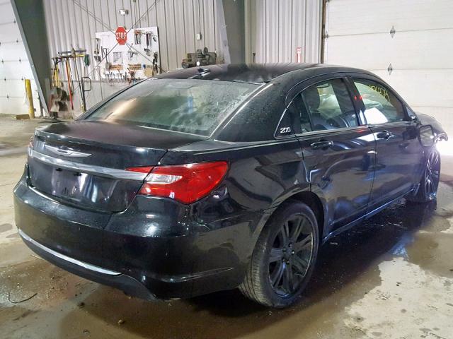 1C3BC1FB5BN580094 - 2011 CHRYSLER 200 TOURIN BLACK photo 4