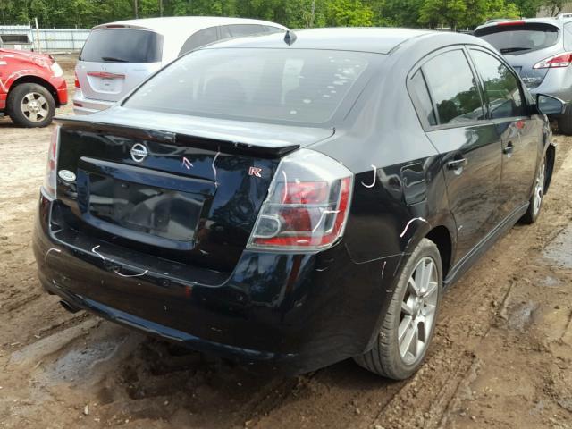 3N1BB61E39L683086 - 2009 NISSAN SENTRA SE- BLACK photo 4