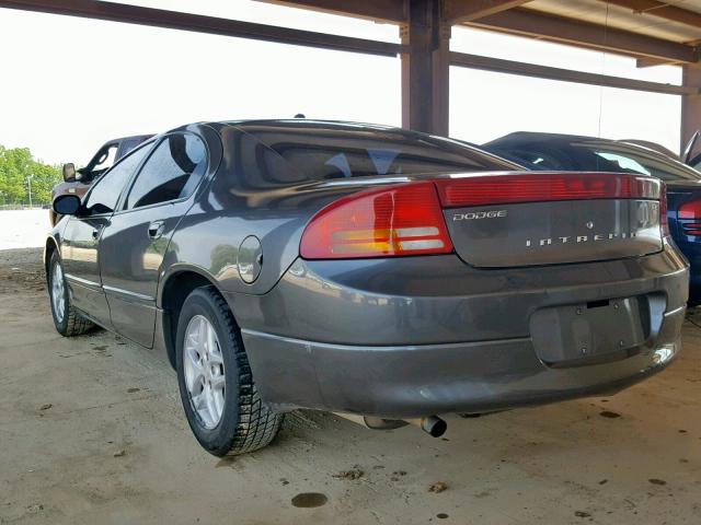 2B3HD46R74H642013 - 2004 DODGE INTREPID S GRAY photo 3