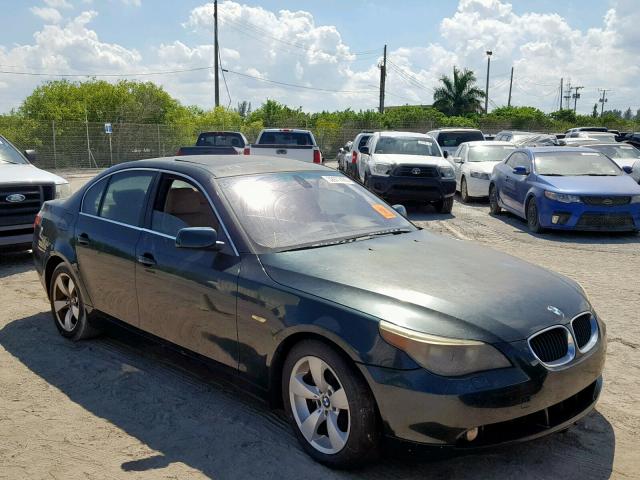 WBANA53545B858782 - 2005 BMW 525 I GREEN photo 1