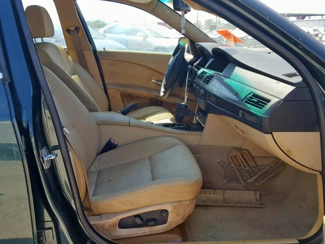 WBANA53545B858782 - 2005 BMW 525 I GREEN photo 5