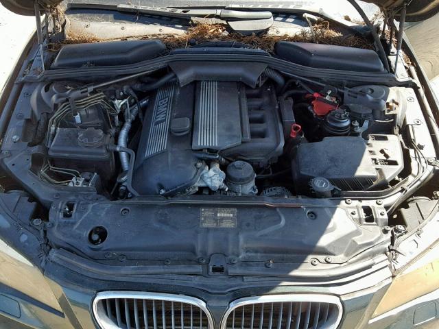 WBANA53545B858782 - 2005 BMW 525 I GREEN photo 7