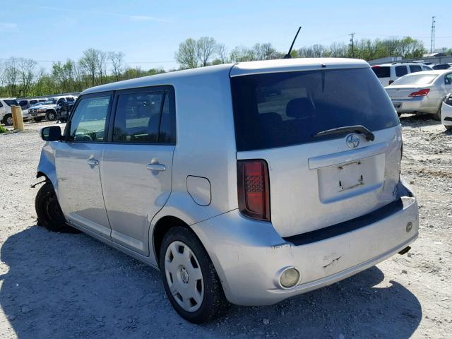 JTLKE50E781008562 - 2008 TOYOTA SCION XB 银色 照片 3