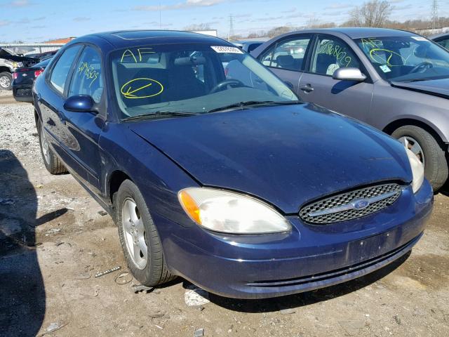 1FAFP56SX1G245785 - 2001 FORD TAURUS SEL BLUE photo 1