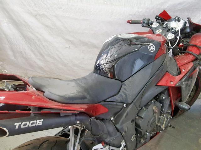 JYARN23E1BA010251 - 2011 YAMAHA YZFR1 RED photo 6