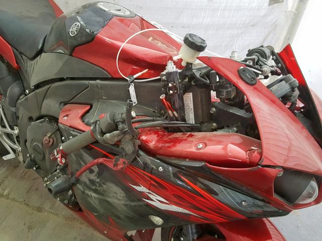 JYARN23E1BA010251 - 2011 YAMAHA YZFR1 RED photo 9