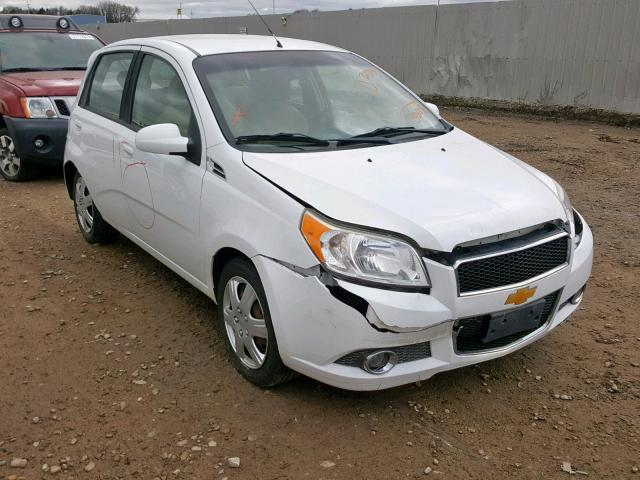 KL1TG6DE7BB253008 - 2011 CHEVROLET AVEO LT WHITE photo 1