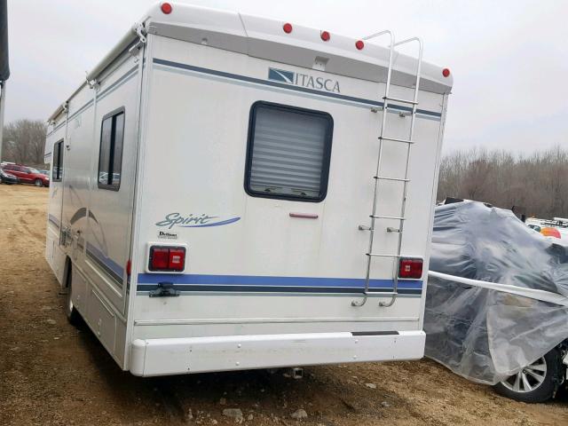 1FDXE45S14HB38358 - 2004 WINNEBAGO MOTORHOME WHITE photo 3