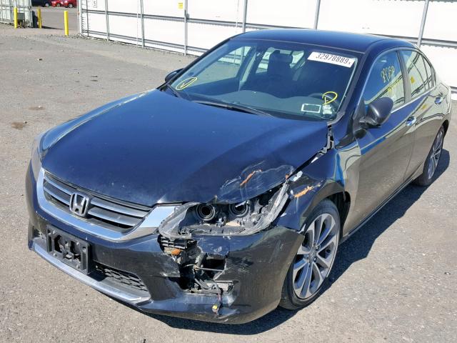 1HGCR2F56FA078269 - 2015 HONDA ACCORD SPO BLACK photo 2