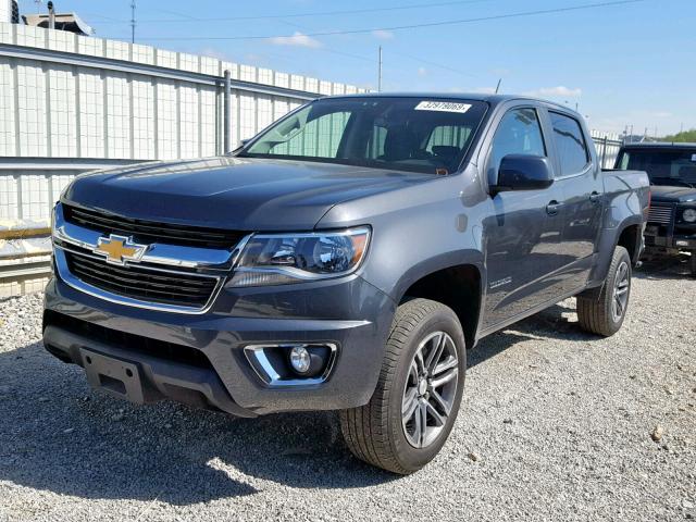 1GCGTCEN8H1242293 - 2017 CHEVROLET COLORADO L GRAY photo 2