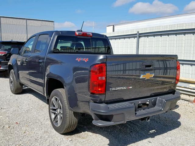 1GCGTCEN8H1242293 - 2017 CHEVROLET COLORADO L GRAY photo 3