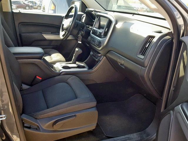 1GCGTCEN8H1242293 - 2017 CHEVROLET COLORADO L GRAY photo 5