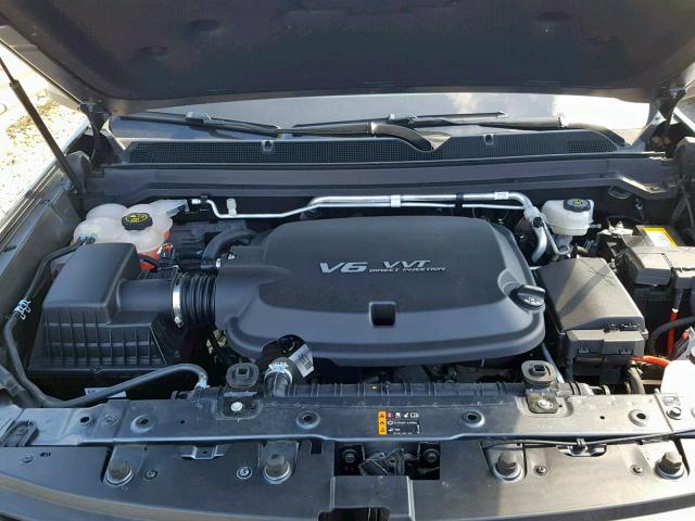 1GCGTCEN8H1242293 - 2017 CHEVROLET COLORADO L GRAY photo 7