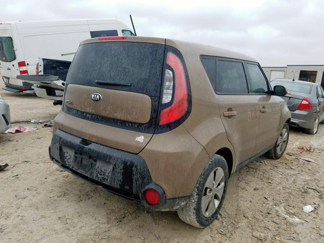 KNDJN2A24F7173232 - 2015 KIA SOUL  photo 4