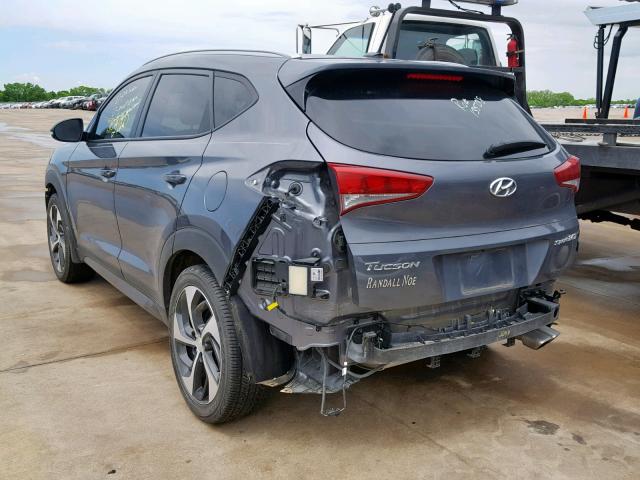 KM8J33A27GU194358 - 2016 HYUNDAI TUCSON LIM GRAY photo 3