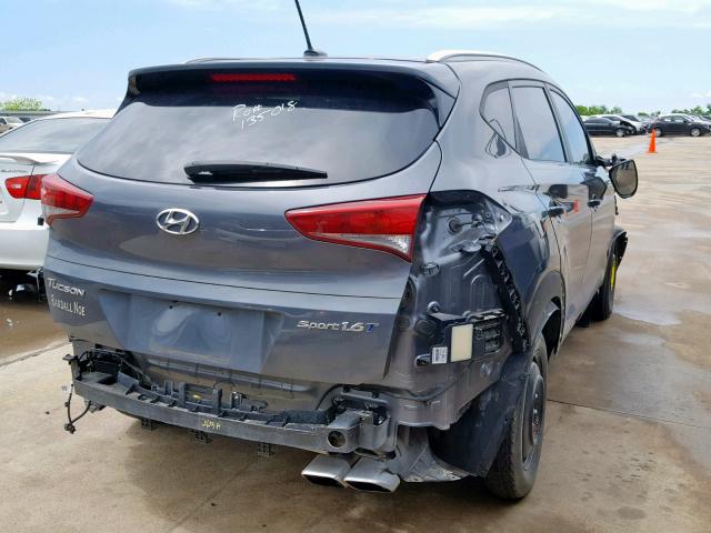 KM8J33A27GU194358 - 2016 HYUNDAI TUCSON LIM GRAY photo 4