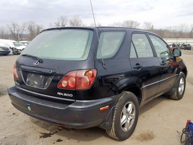 JT6HF10U8X0035638 - 1999 LEXUS RX 300 BLACK photo 4