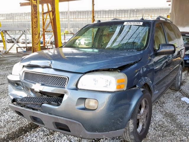 1GNDV33L56D148986 - 2006 CHEVROLET UPLANDER L BLUE photo 2