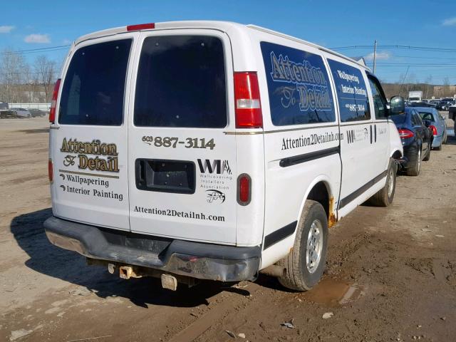 1GNFH15T061231826 - 2006 CHEVROLET EXPRESS G1 WHITE photo 4