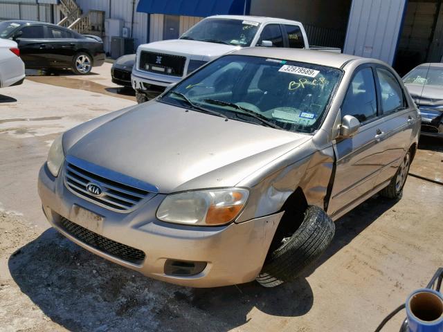 KNAFE121375459248 - 2007 KIA SPECTRA EX GOLD photo 2