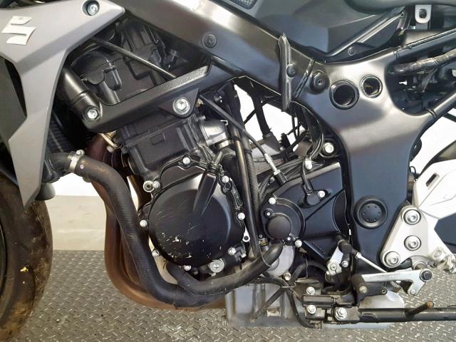 JS1GR7NA7F2100554 - 2015 SUZUKI GSX-S750 BLACK photo 6