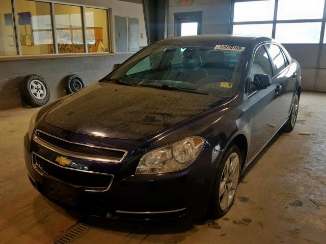 1G1ZC5E0XAF197965 - 2010 CHEVROLET MALIBU 1LT 蓝色 照片 2