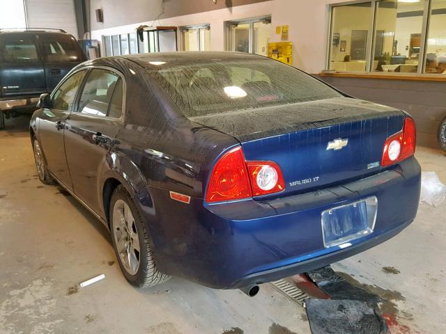 1G1ZC5E0XAF197965 - 2010 CHEVROLET MALIBU 1LT 蓝色 照片 3